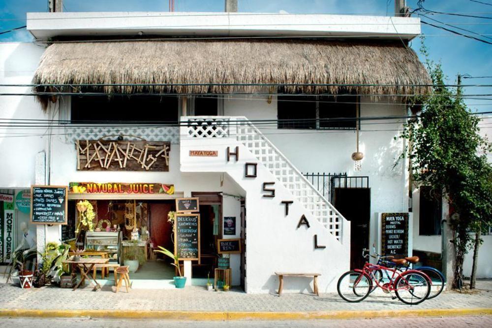 Hostel Mayayoga Tulum Exteriör bild