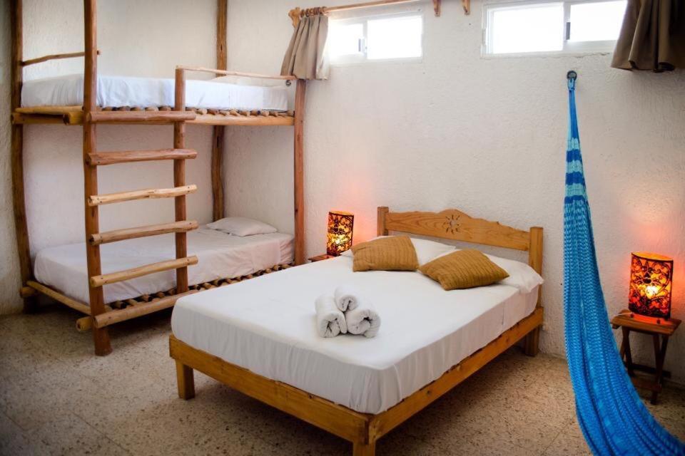 Hostel Mayayoga Tulum Exteriör bild